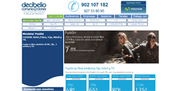 Desktop Screenshot of decibelio.andyko.com